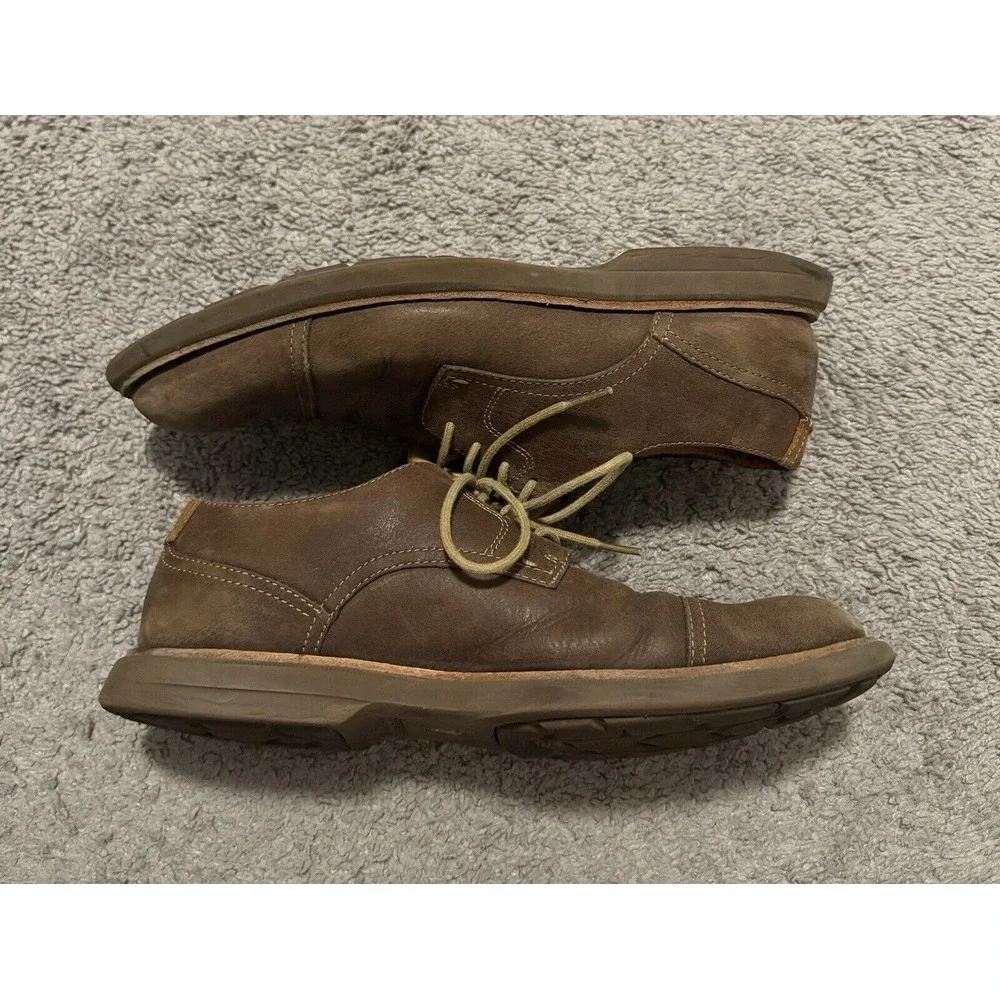 Sperry Oxfords Mens Size‎ 9 M Brown Gold Cup Wingtip Lambskin Lined Shoes 61440